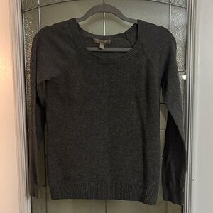 Banana Republic Charcoal Crew Neck Sweater